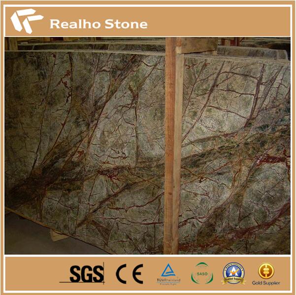 Standard Rain Forest Granite Slab Size