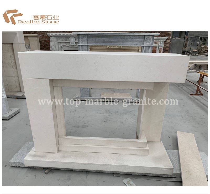 Stone Fireplace Mantel
