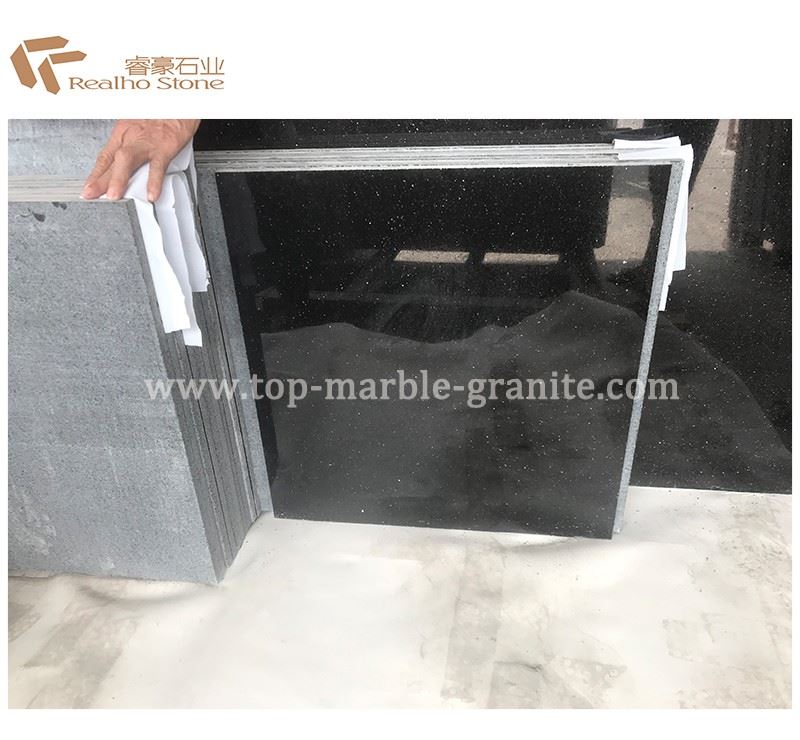 Black Galaxy Stone Tiles