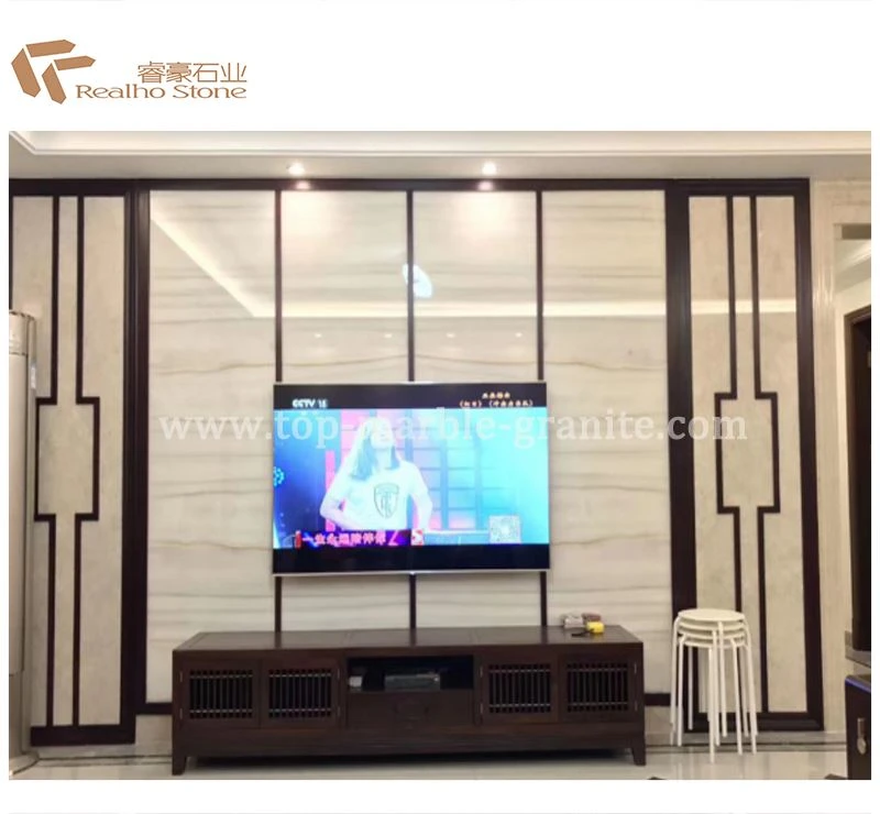 White Marble TV background