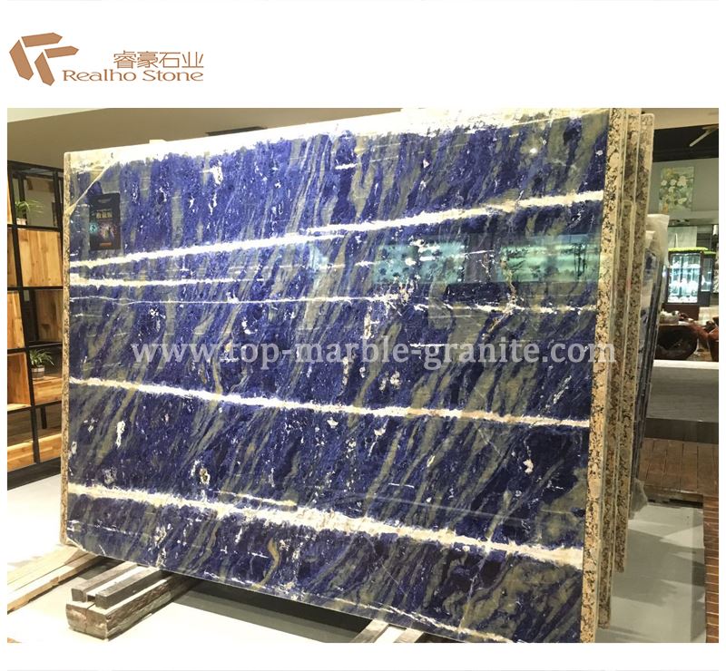 Azul Sodalite stone slabs