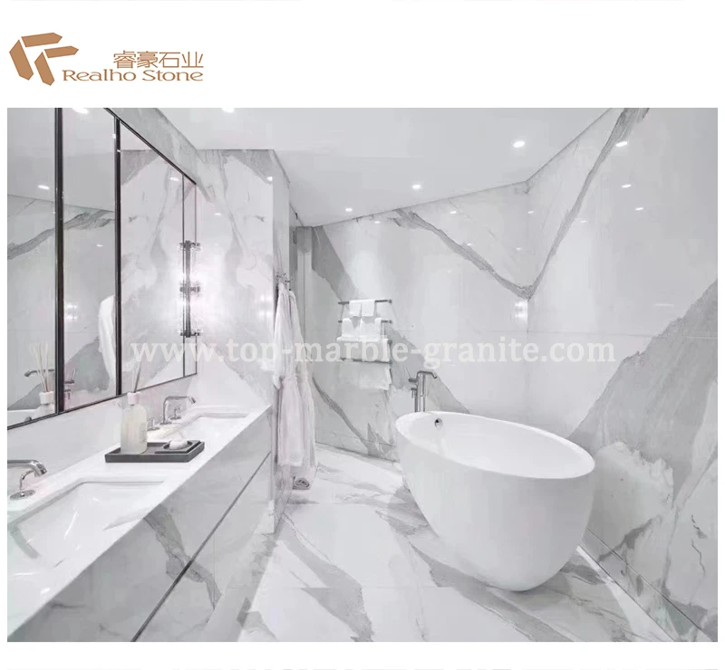 calacatta marble bathroom ideas