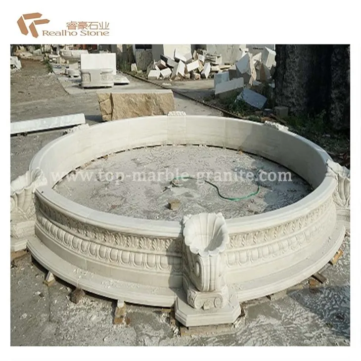 stone carving fountain