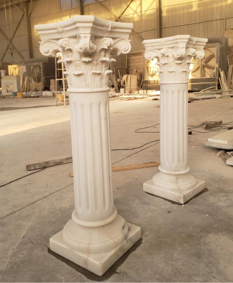 white marble pillars white marble pillars