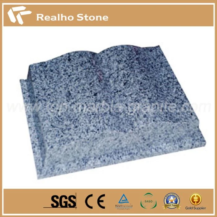 Opened Book Granite Flat Headstone Grave Markers For Cemetery