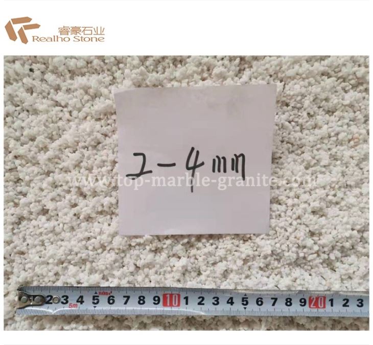 2-12mm Small White Pebble For Garden Paver