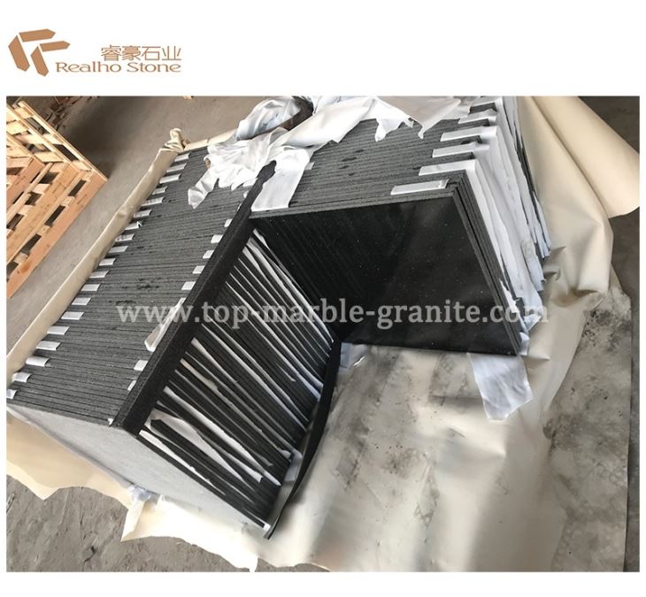Black Galaxy Granite 60X60 Tiles