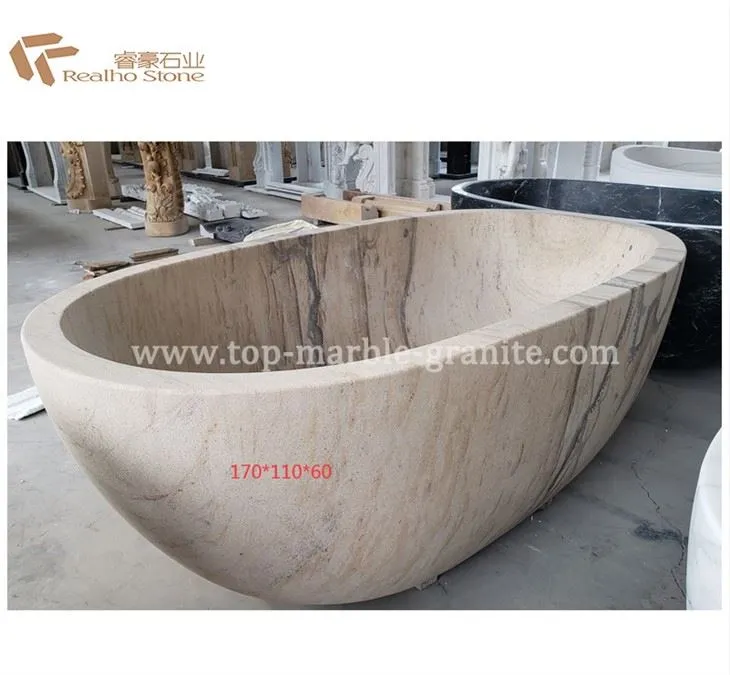 Natural Granite Stone Bathtub For Bathroom