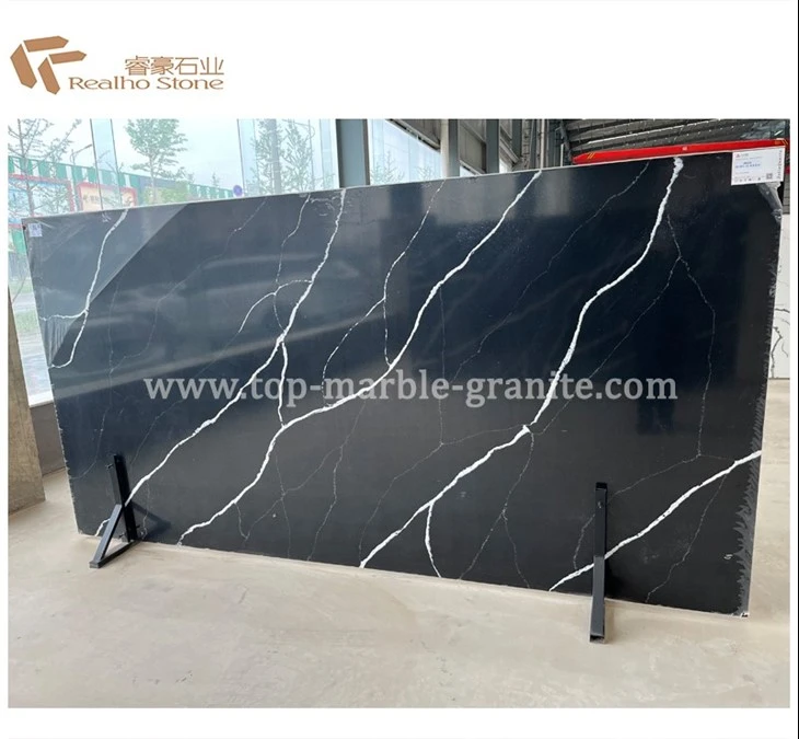 black calacatta quartz