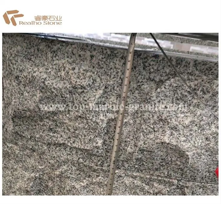 Stone Firepit with split edge